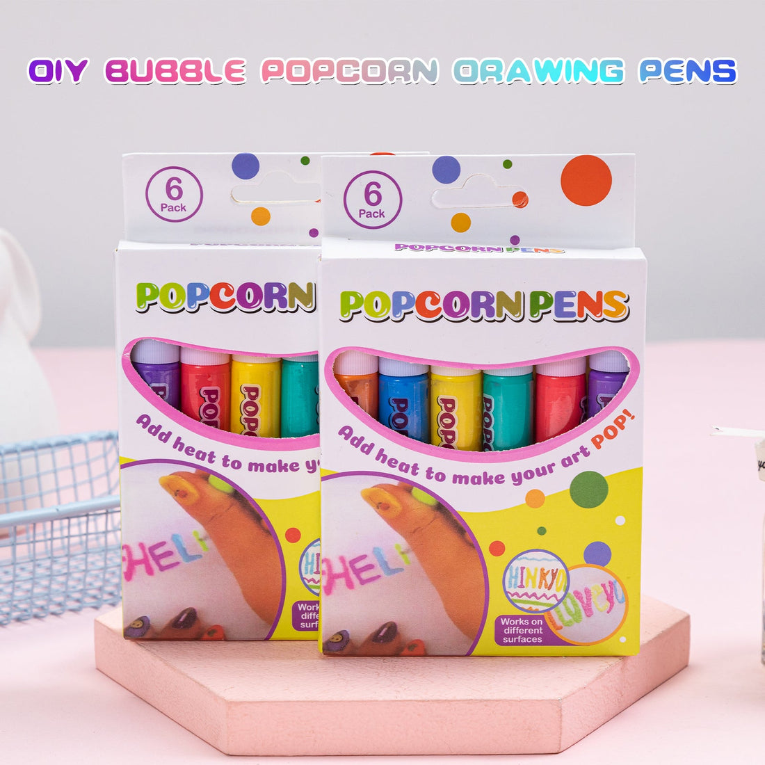 Bubble Popcorn Drawing Pen