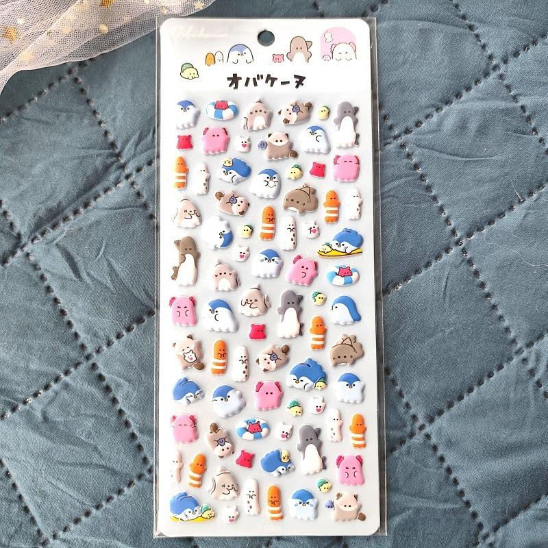 3D Cartoon Toy Stickers