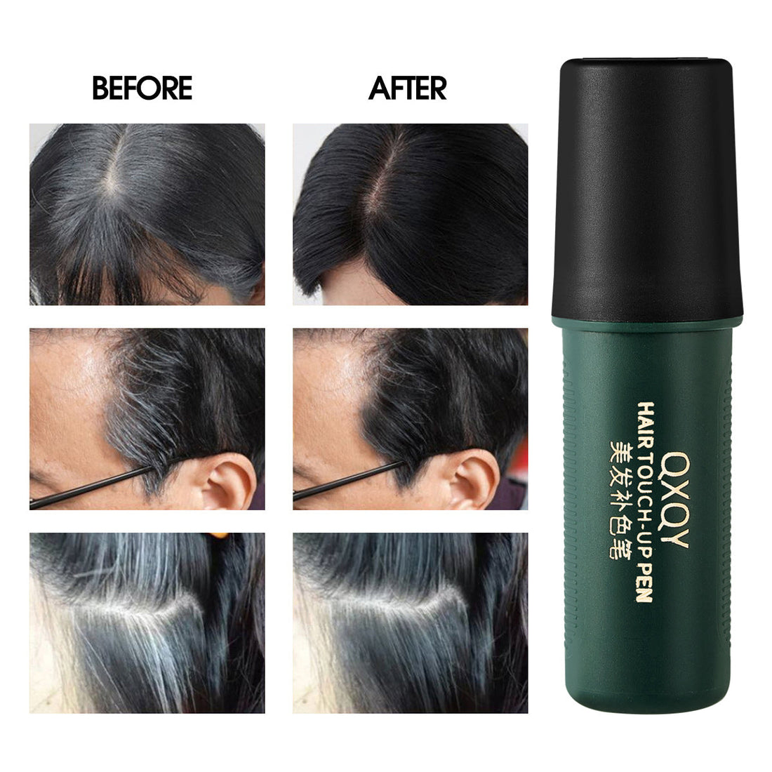 2-in-1 Hair Color Touch-Up Stick with Comb