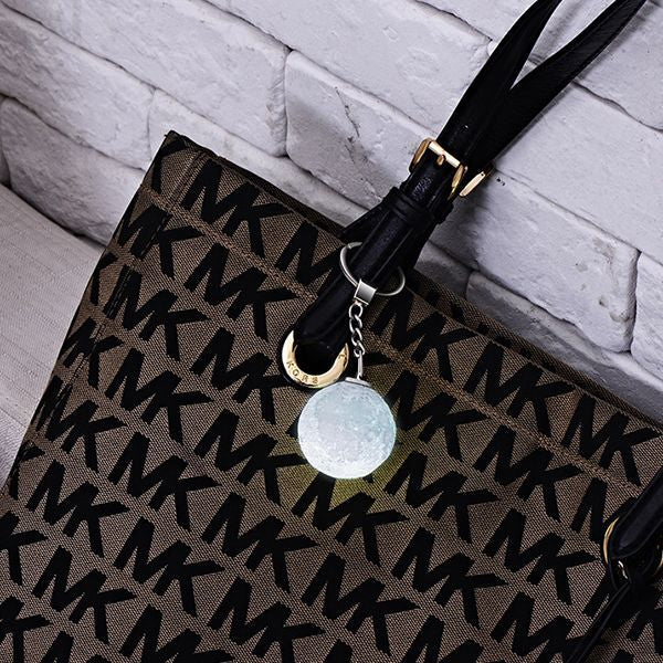 full moon keychain
