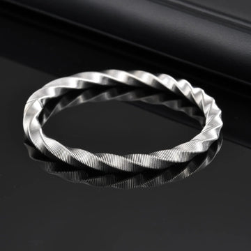 Stainless Steel Mobius Bracelets Armbands for Men