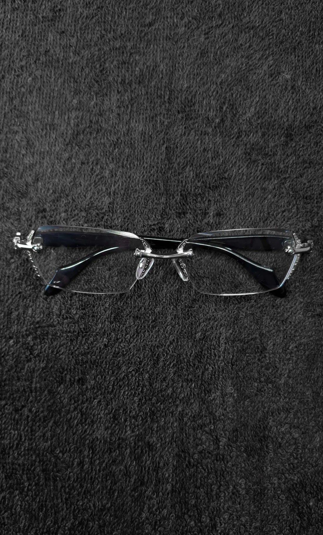 Astra Unisex Rimless UV Shield glasses